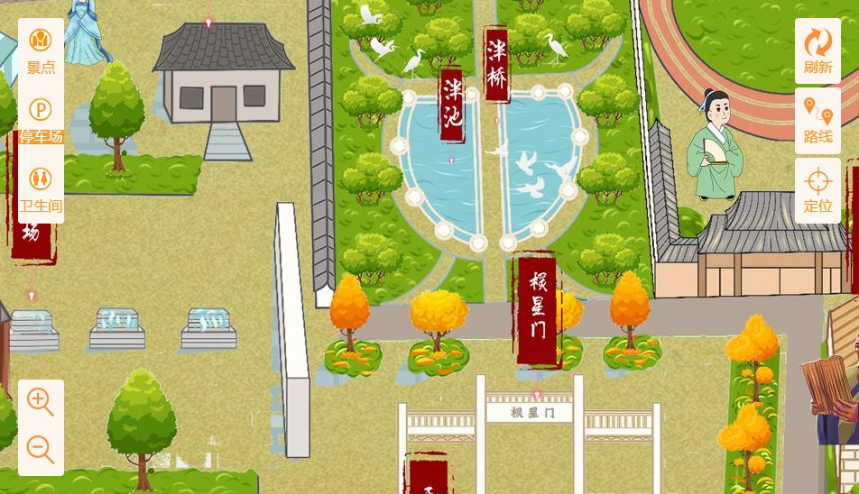 华蓥手绘地图景区语音讲解导览系统：智慧景区建设的基石